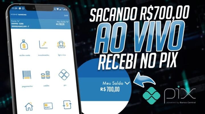 SAQUE no Aplicativo THRIVE R$700 a Melhor Forma De Ganhar Dinheiro na Internet