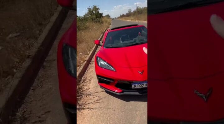 Corvette não passa na terra! #shorts