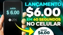🚨LANÇAMENTO SITE PAGA GERAL $ 6.00 em 60 SEGUNDOS Faça tarefas no celular (Dinheiro na Internet)