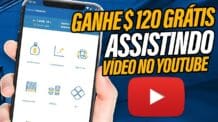 GANHE $ 120 GRATUITOS POR HORA assistindo a vídeos no YouTube (Como ganhar dinheiro na internet)