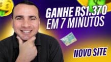 SITE PAGANDO R$1.370 EM 7 MINUTOS SÓ CURTIR VÍDEOS DO YOUTUBE  Como ganhar dinheiro Online