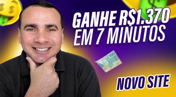 SITE PAGANDO R$1.370 EM 7 MINUTOS SÓ CURTIR VÍDEOS DO YOUTUBE  Como ganhar dinheiro Online