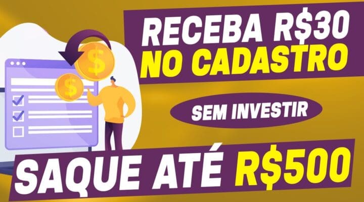 [RECEBA AGORA R$30] SAQUE até R$500,00 Grátis no seu PIX Como Ganhar Dinheiro na internet