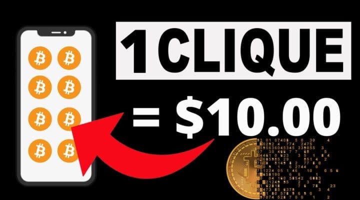 Ganhe $10 por clique Ganhe Dinheiro Online (Bitcoin de seu celular) Vinícius Vieira Empreendedor