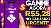GANHE AGORA R$ 5,28 no CADASTRO desse Novo Aplicativo para Ganhar Dinheiro de Verdade no Celular