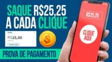 [Receba R$ 25,00] Paga no PIX para Clicar – Site para Ganhar Dinheiro de Verdade na Internet