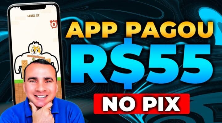 Descubra Esse APP Gratuito já PAGOU R$55 no PIX! Aprenda Como Ganhar Dinheiro na Internet em 2024