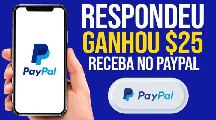 [RESPONDEU GANHOU] Ganhe $25 POR DIA Respondendo Pesquisa e Jogando | Ganhar Dinheiro na Internet