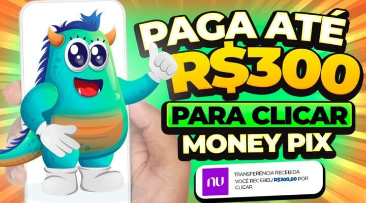 App Monkey Pix: Ganhe até R$300 Clicando – R$2 por Clique! Rápido e Fácil 🚀