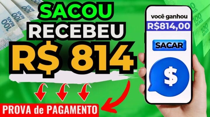 GANHEI BÔNUS de R$600 SAQUEI R$825 (Fazendo só ISSO) APP de CELULAR que PAGAM de VERDADE