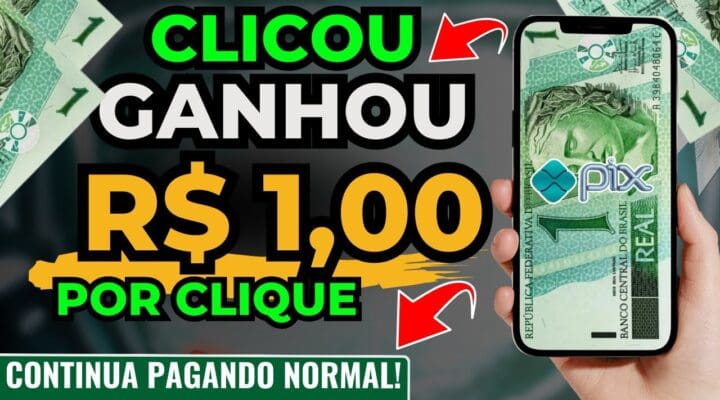 PROVA DE PAGAMENTO R$1.000 SACOU RECEBEU no PIX Clicou ganhou dinheiro online só Celular (GARANTIDO)
