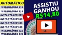 🚨Receba R$ 14,80 a cada 5 MINUTOS no PAYPAL | Ganhar Dinheiro Assistindo Vídeos na Internet