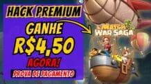 GANHE R$4,50 no APP Match War Saga DESCUBRA Como SACAR e JOGAR? Match War Saga Como Ganhar Dinheiro?