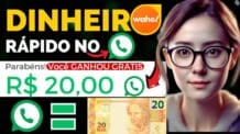 Como ganhar dinheiro R$10 no Aplicativo Waho USANDO seu WhatsApp (APP que PAGA Dinheiro de Verdade)