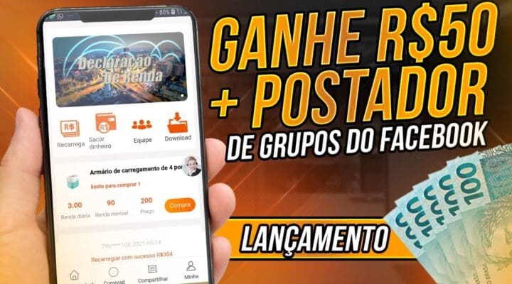 LANÇOU Aplicativo Pagando R$50 No Pix Melhor Forma De Ganhar Dinheiro na Internet [BANKER]