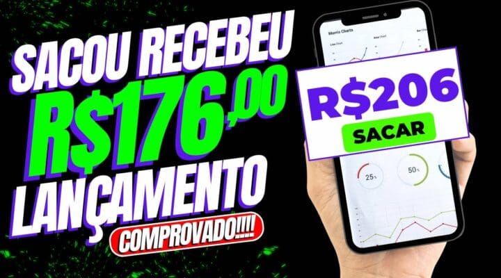 Prova de SAQUE GANHE R$475.00 REAIS em 3 MINUTOS (VIA PIX, NA HORA) – APP que PAGAM de VERDADE