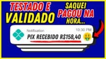 TESTEI NOVAMENTE o Saque R$158 Pagou na HORA Como ganhar dinheiro online