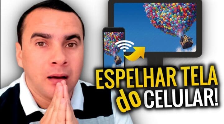 Veja Como ESPELHAR a Tela do CELULAR no PC C/ Programa (100%Grátis)