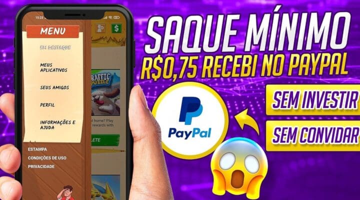 NOVO Aplicativo de Ganhar Dinheiro no PayPal SEM INVESTIR SEM FAZER NADA (URGENTE)