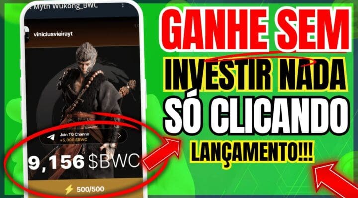 CLICOU GANHOU na HORA [❌SEM INVESTIR NADA] – USE o CELULAR que APP PAGAM de VERDADE