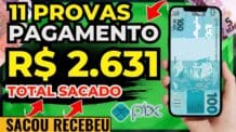 [11 PROVAS deste APP] Ganhe R$5.00 e DESCUBRA como já SAQUEI R$2.631 em Dinheiro em 8 DIAS