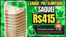 SACOU RECEBEU R$50.31 REAIS TODO DIA (VIA PIX) – APP de CELULAR que PAGAM de VERDADE