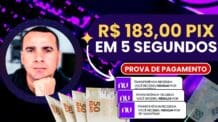 PAGOU R$183 REAIS em 5 SEGUNDOS VIA PIX, NA HORA JOGOS de CELULAR que PAGAM de VERDADE