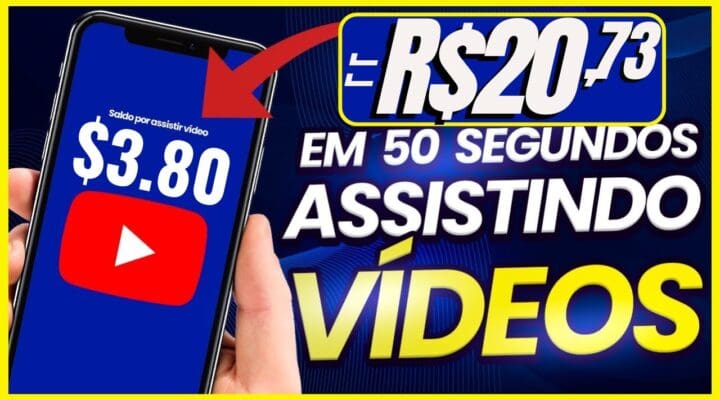 🤑Ganhei $ 3.80 DOLAR = R$20,73 em 60 MINUTOS (Assistir VÍDEOS ou JOGAR) Ganhar dinheiro na Internet