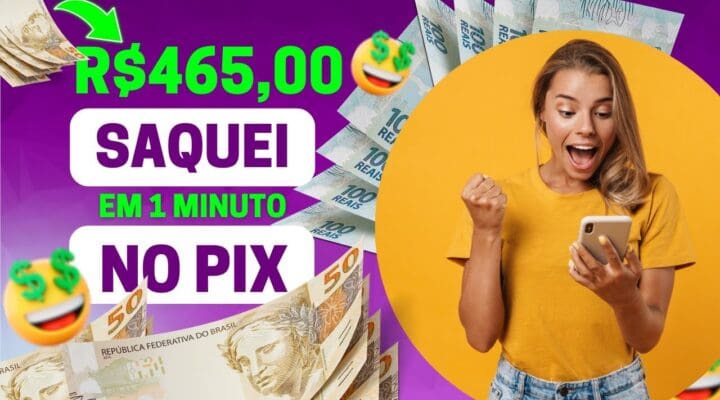 🤑APP [PAGOU R$465 REAIS em 1 MINUTO] (NO PIX) APLICATIVO PAGANDO NO CADASTRO Ganhar dinheiro online