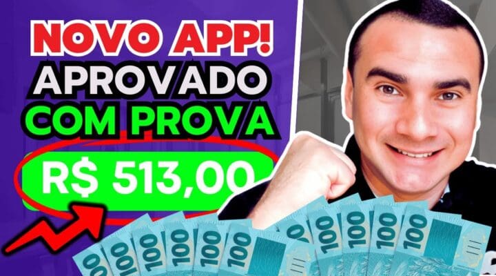 NOVO Aplicativo Com PROVA R$513.00 APP de Ganhar dinheiro online (AUTOMÁTICO)