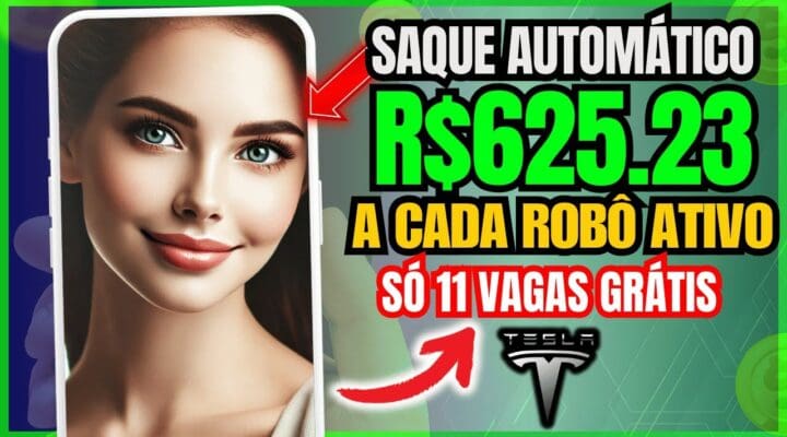 Veja Prova de Pagamento R$625.23 (Sacou Recebeu) APP Tesla que Paga Dinheiro de Verdade