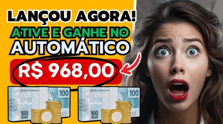 LANÇOU AGORA Com Prova de Pagamento R$968 (Sacou Recebeu) APP que Paga Dinheiro de Verdade